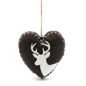 Cuore con cervo